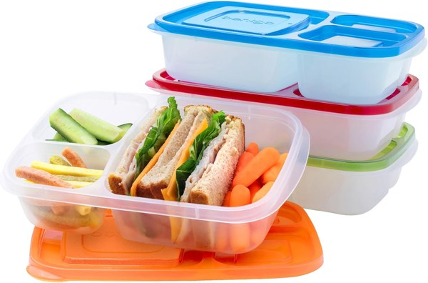 Bentgo Easyboxes 3-Compartment Bento (Set of 4)